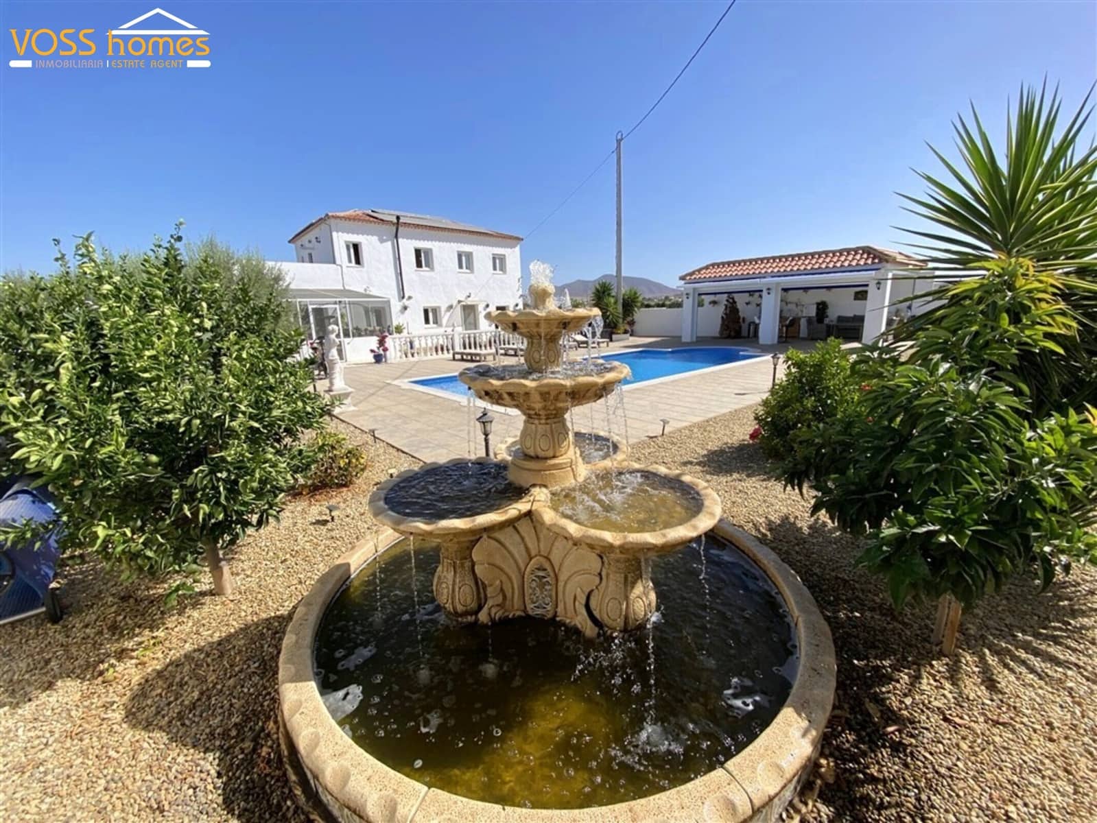 4 Zimmer Finca/Landgut zu verkaufen in Huercal-Overa mit Pool Garage - 339.950 € (Ref: 10048924)