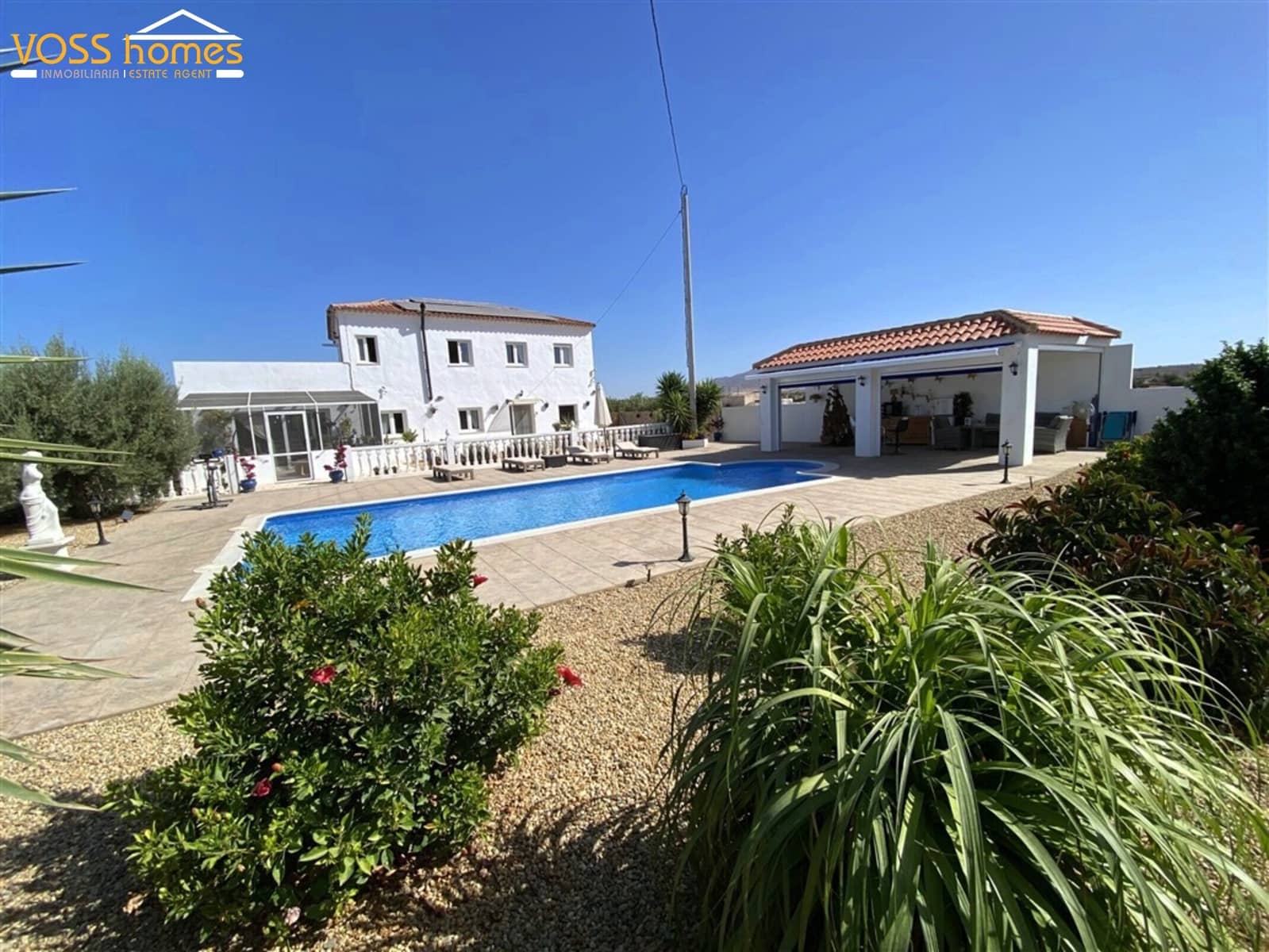 4 Zimmer Finca/Landgut zu verkaufen in Huercal-Overa mit Pool Garage - 339.950 € (Ref: 10048924)