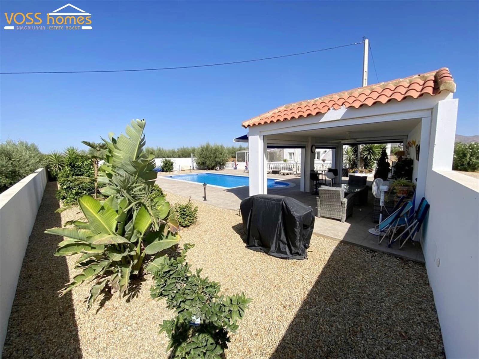 4 Zimmer Finca/Landgut zu verkaufen in Huercal-Overa mit Pool Garage - 339.950 € (Ref: 10048924)