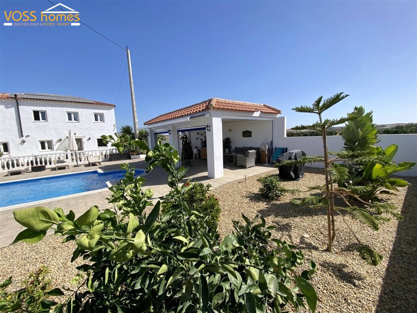 4 Zimmer Finca/Landgut zu verkaufen in Huercal-Overa mit Pool Garage - 339.950 € (Ref: 10048924)