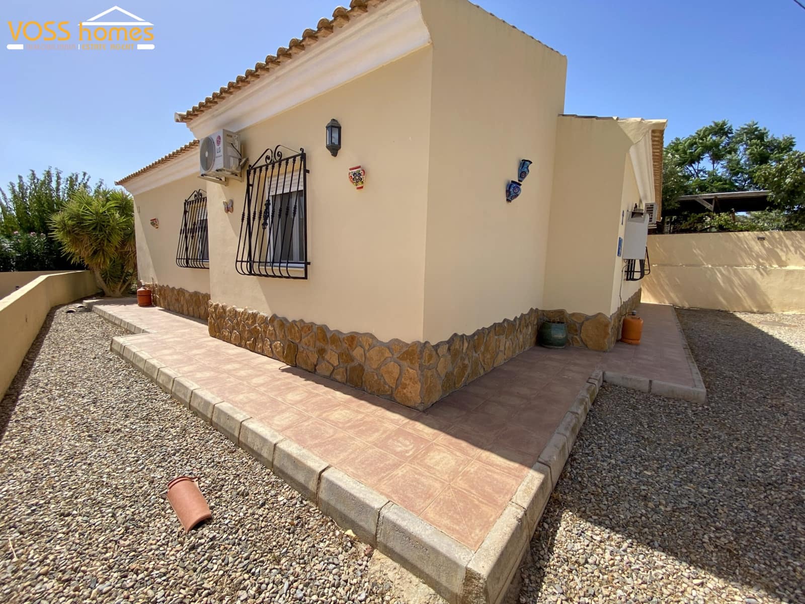3 Zimmer Villa zu vermieten in Huercal-Overa mit Pool Garage - 1.200 € (Ref: 10048925)