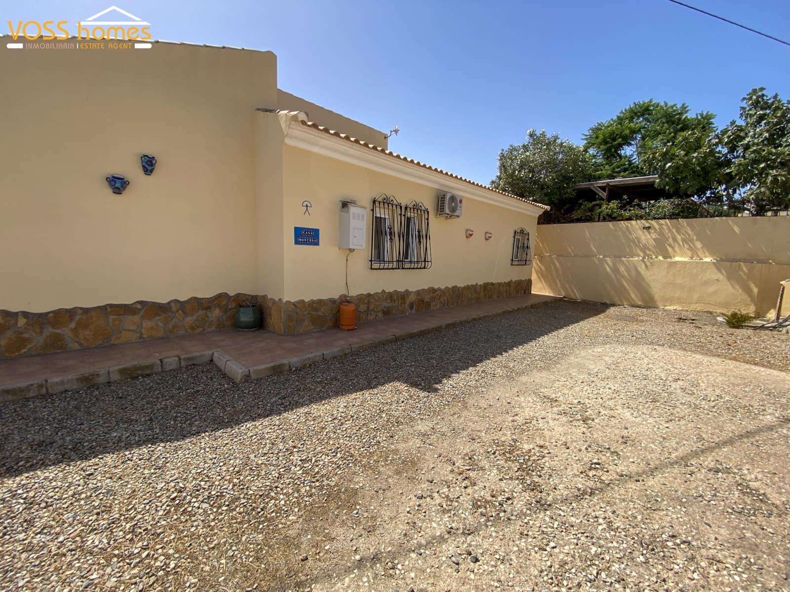 3 Zimmer Villa zu vermieten in Huercal-Overa mit Pool Garage - 1.200 € (Ref: 10048925)