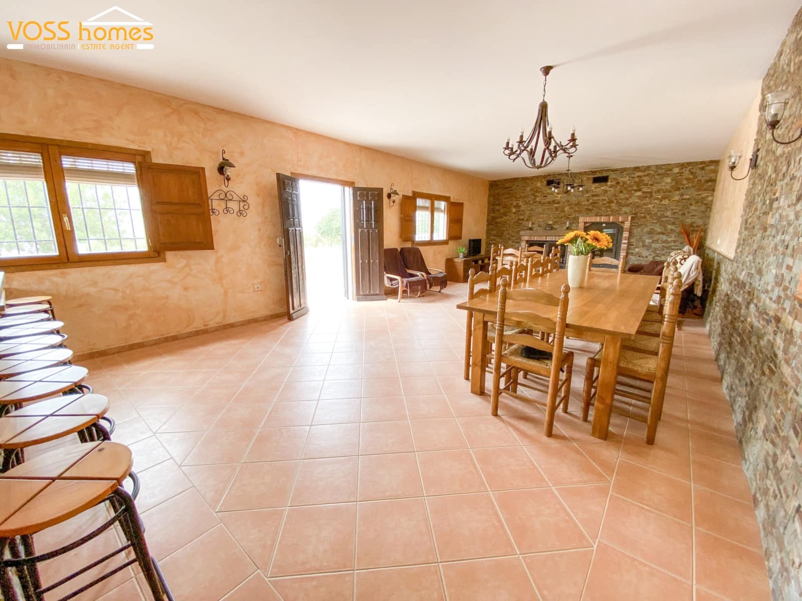 4 sypialnia Finka/Dom wiejski na sprzedaż w Huercal-Overa z garażem - 298 000 € (Ref: 10059476)