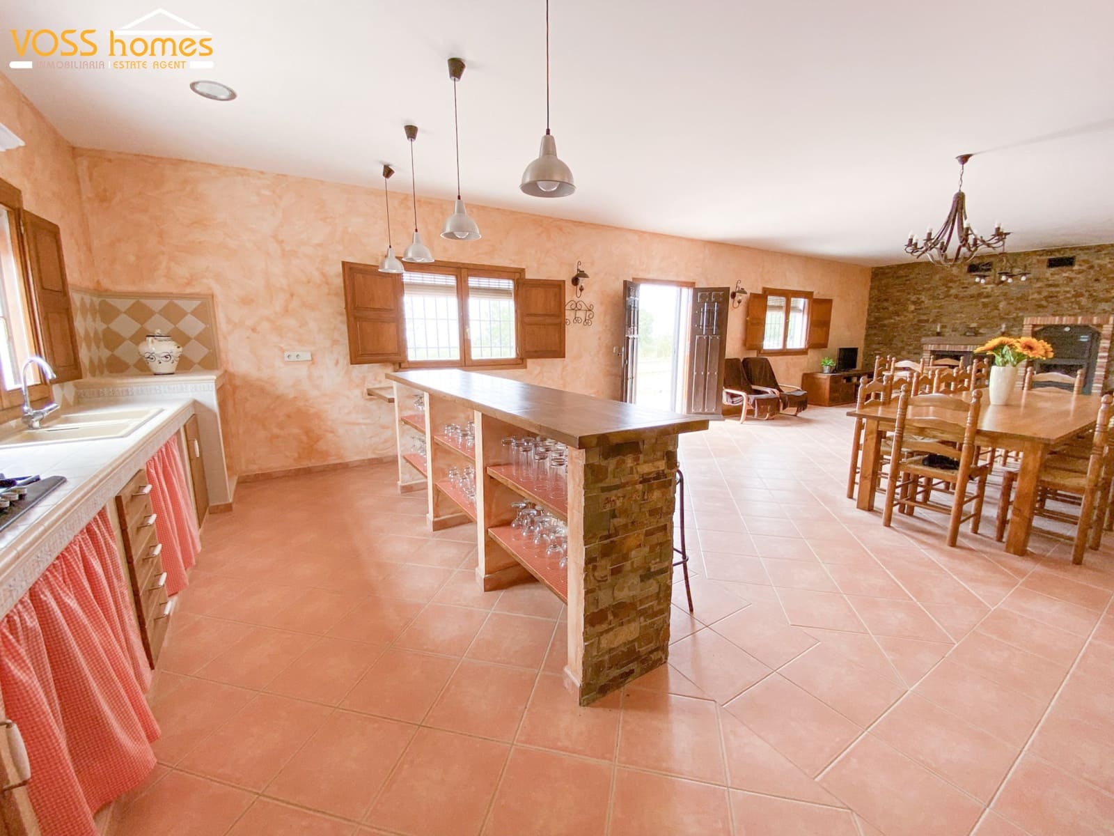 4 sypialnia Finka/Dom wiejski na sprzedaż w Huercal-Overa z garażem - 298 000 € (Ref: 10059476)