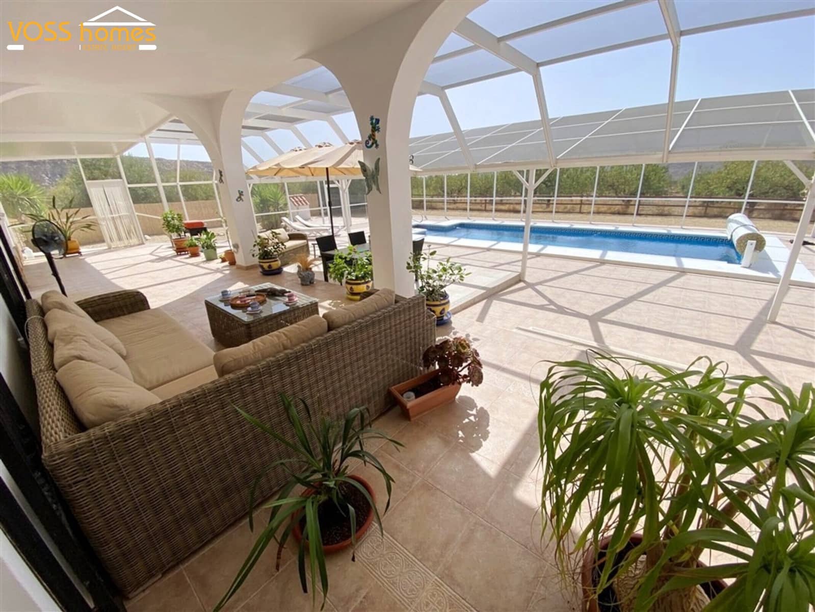 3 slaapkamer Villa te koop in Huercal-Overa met zwembad garage - € 369.950 (Ref: 10062248)