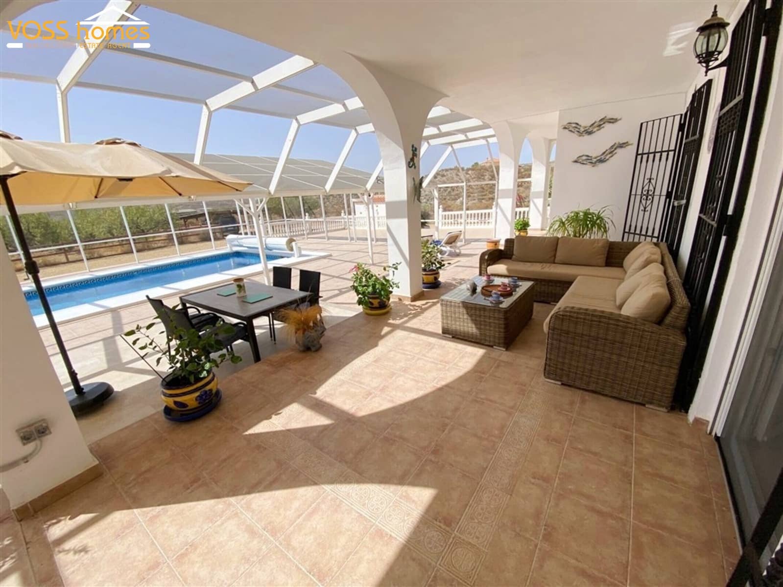 3 slaapkamer Villa te koop in Huercal-Overa met zwembad garage - € 369.950 (Ref: 10062248)