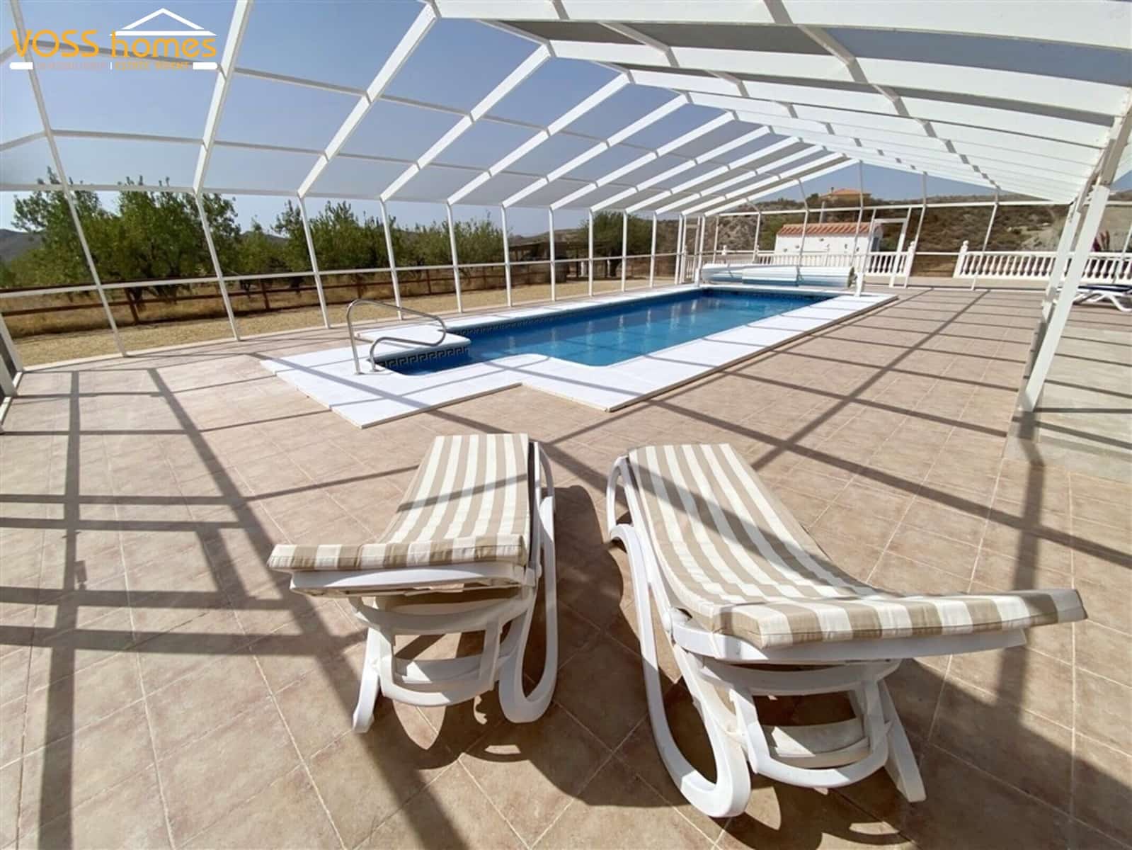 3 slaapkamer Villa te koop in Huercal-Overa met zwembad garage - € 369.950 (Ref: 10062248)