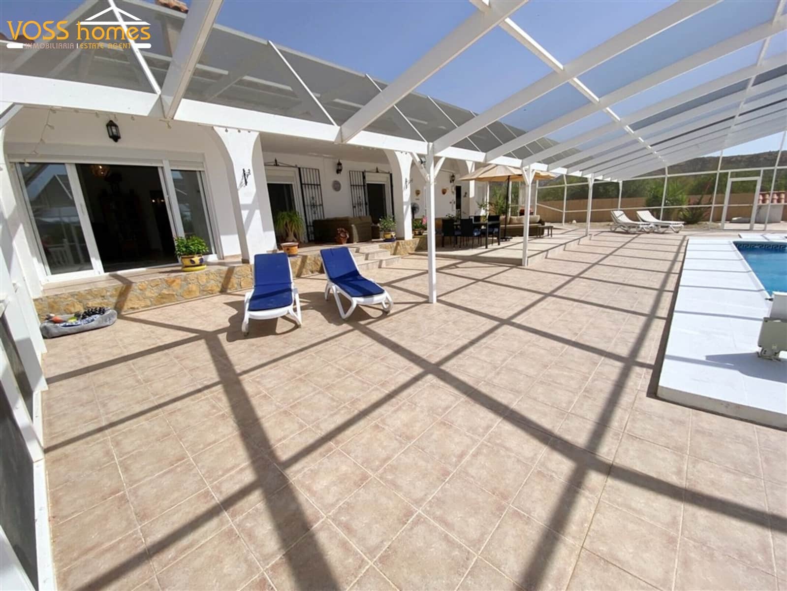 3 slaapkamer Villa te koop in Huercal-Overa met zwembad garage - € 369.950 (Ref: 10062248)