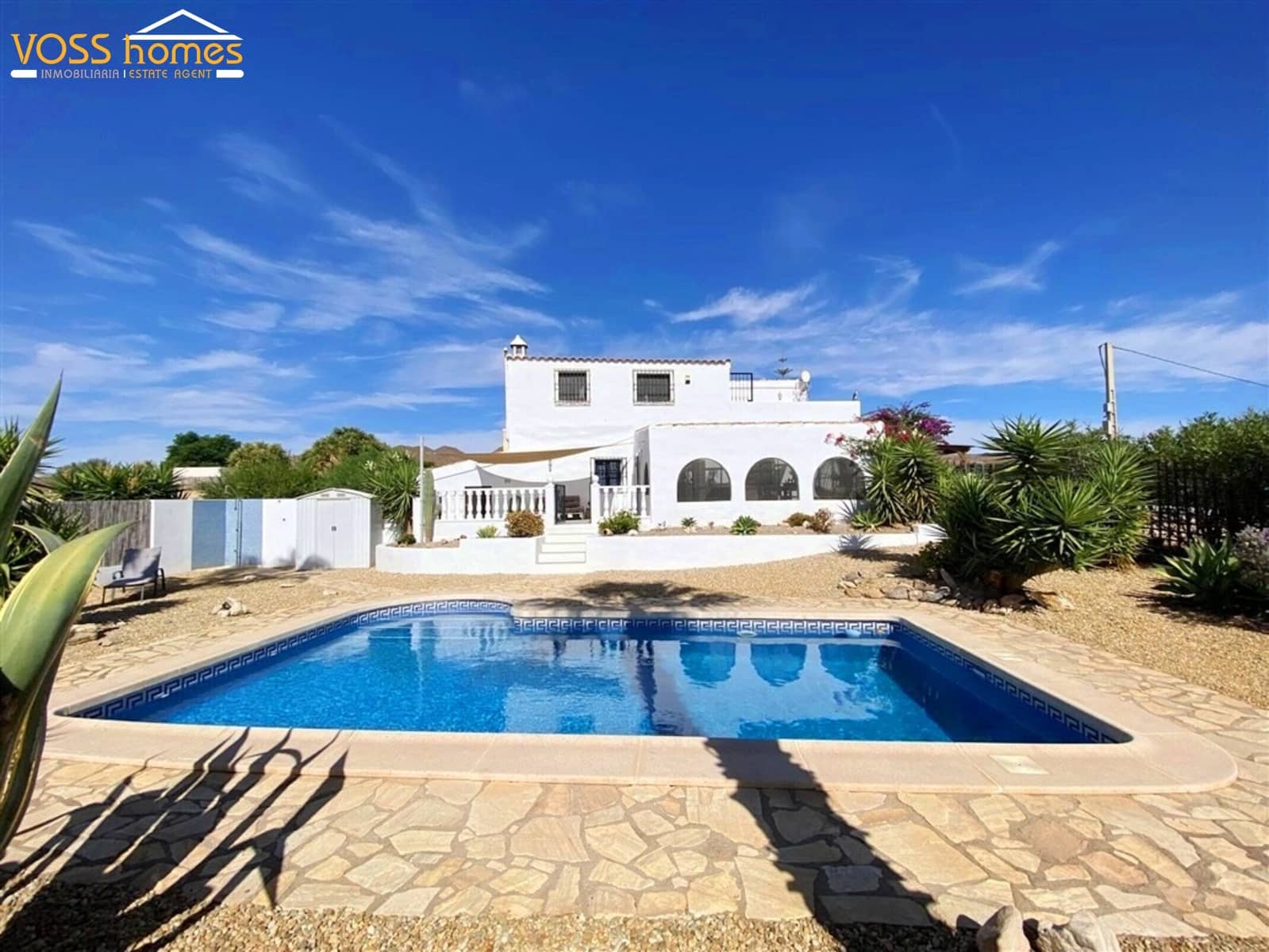 Finca/Casa Rural de 3 habitaciones en Zurgena en venta con piscina garaje - 319.950 € (Ref: 10077300)