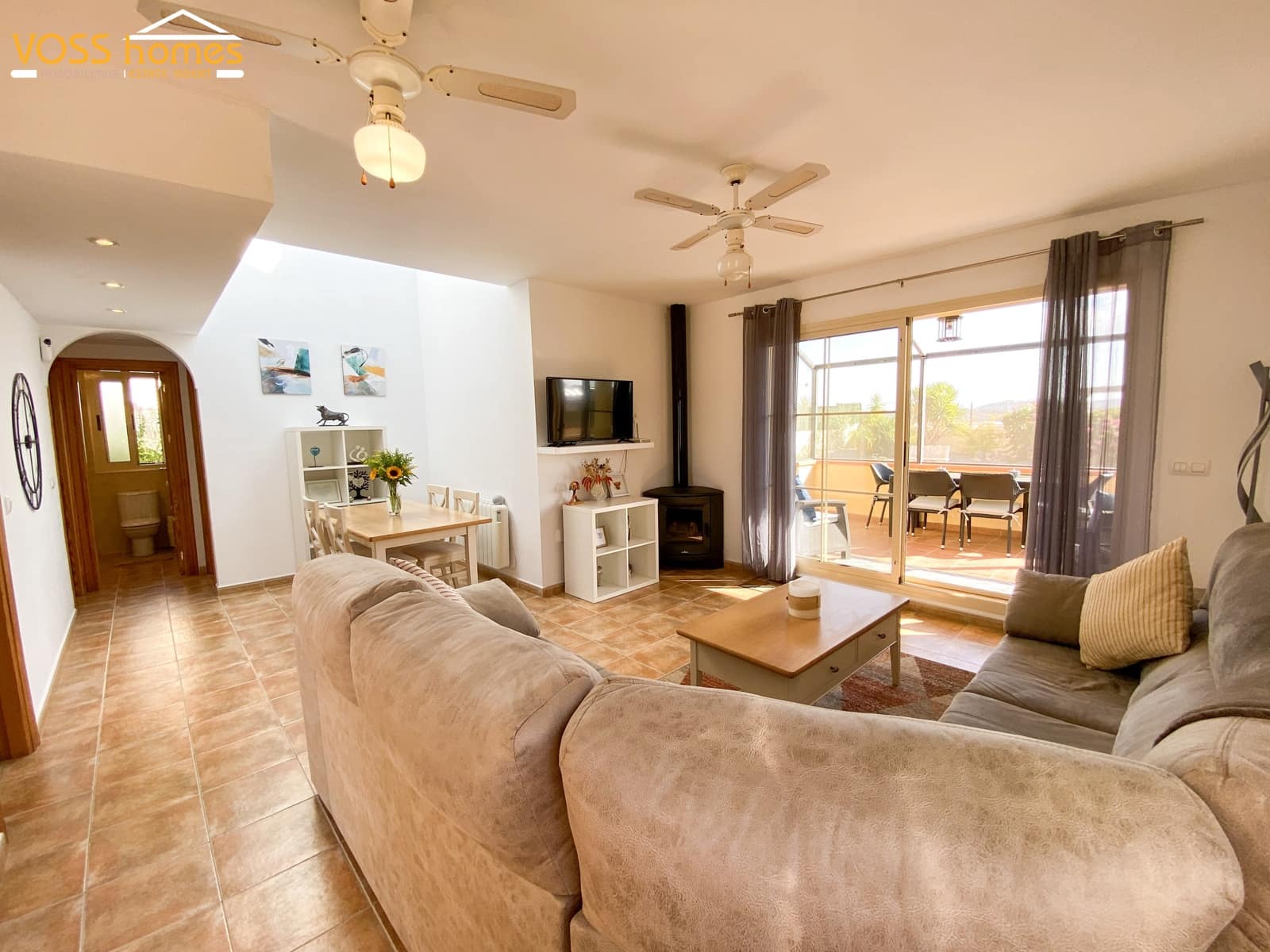 2 Zimmer Villa zu verkaufen in La Alfoquia mit Pool Garage - 259.950 € (Ref: 10078927)