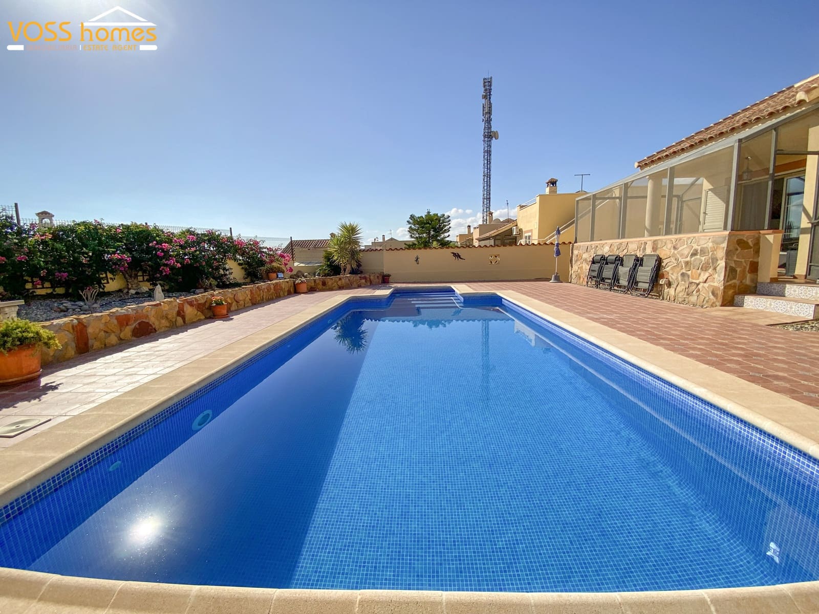 2 Zimmer Villa zu verkaufen in La Alfoquia mit Pool Garage - 259.950 € (Ref: 10078927)