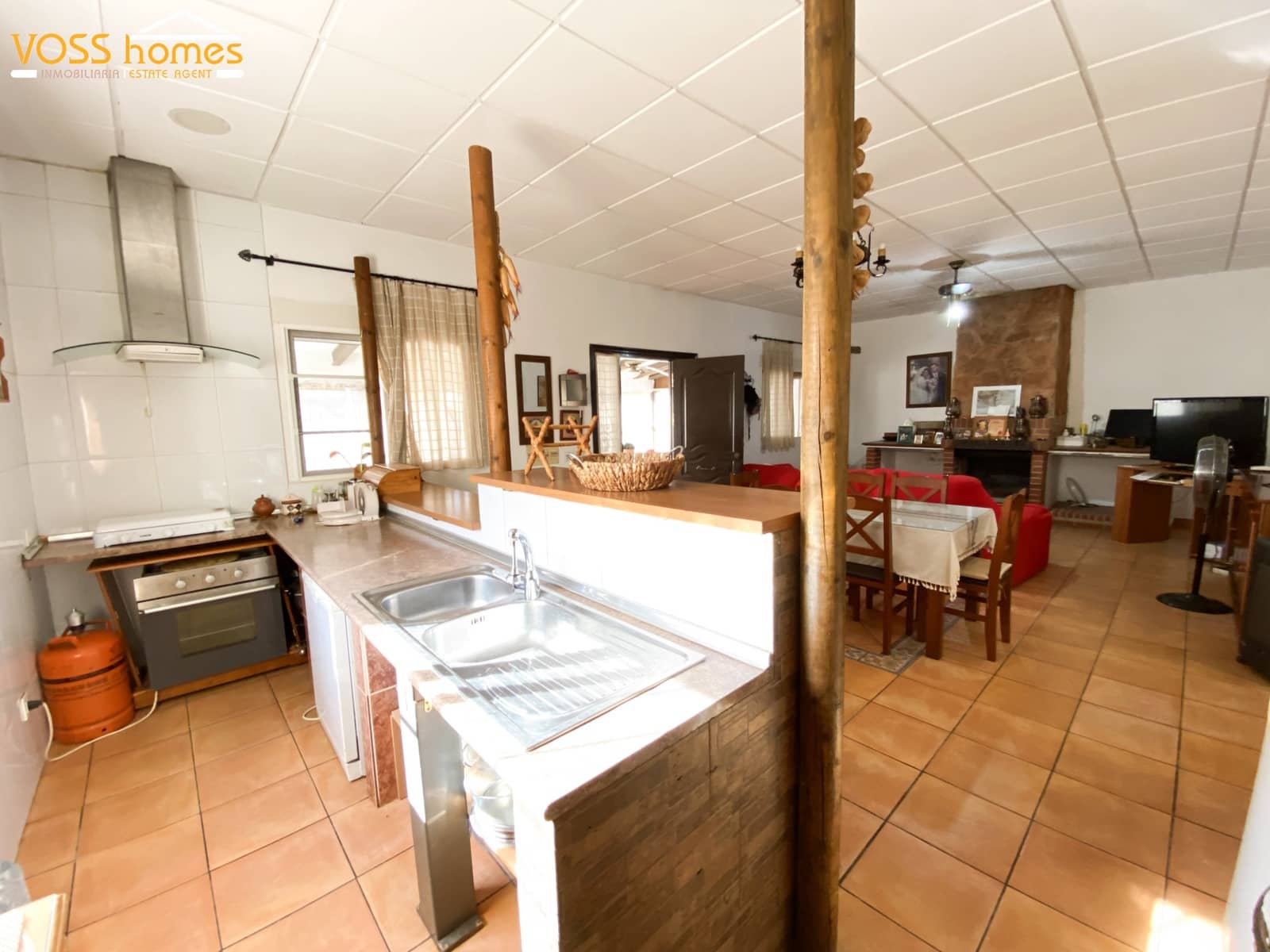 2 sovrum Finca/Hus på landet till salu i Huercal-Overa med pool garage - 149 950 € (Ref: 10115542)