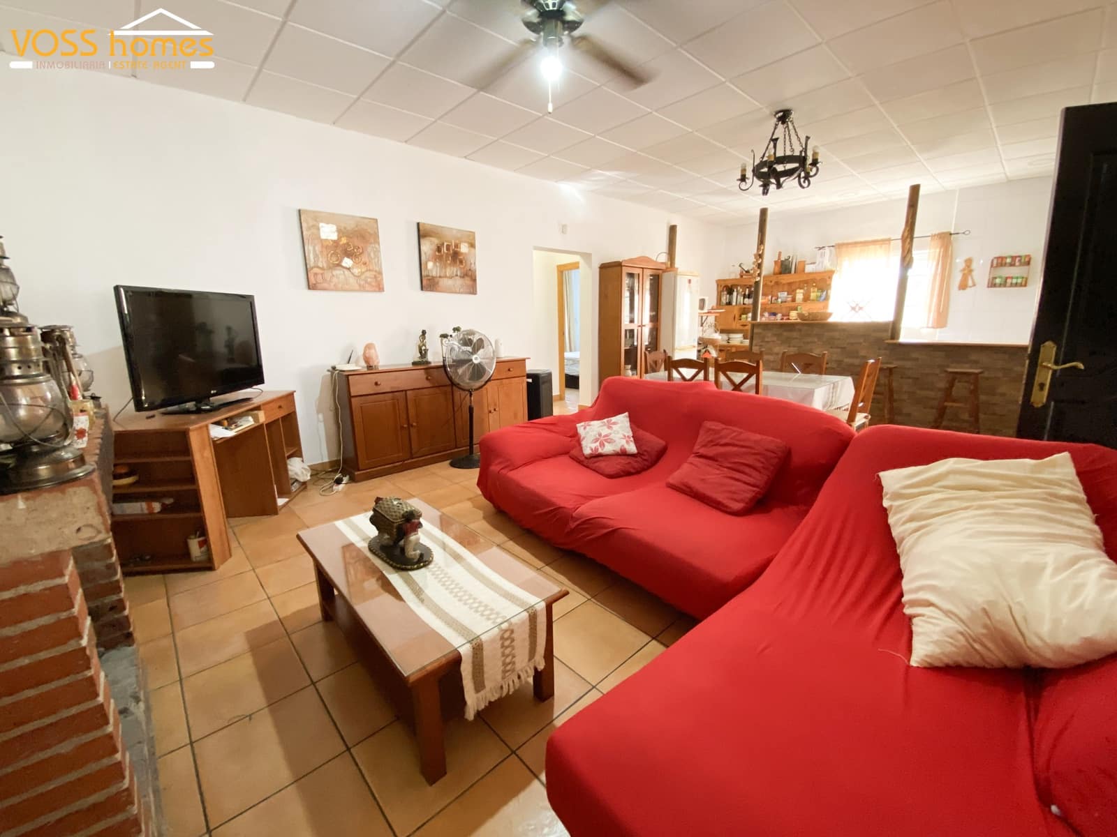 2 sovrum Finca/Hus på landet till salu i Huercal-Overa med pool garage - 149 950 € (Ref: 10115542)