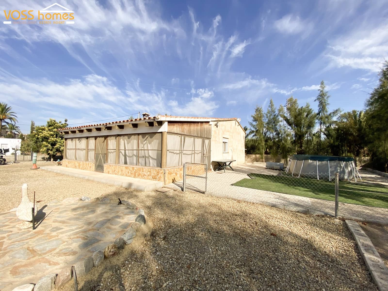 2 sovrum Finca/Hus på landet till salu i Huercal-Overa med pool garage - 149 950 € (Ref: 10115542)
