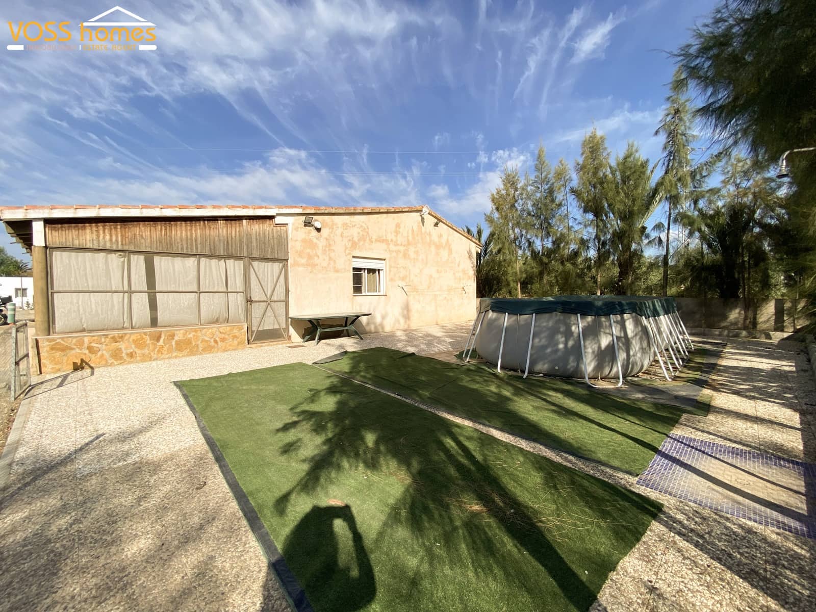 2 sovrum Finca/Hus på landet till salu i Huercal-Overa med pool garage - 149 950 € (Ref: 10115542)