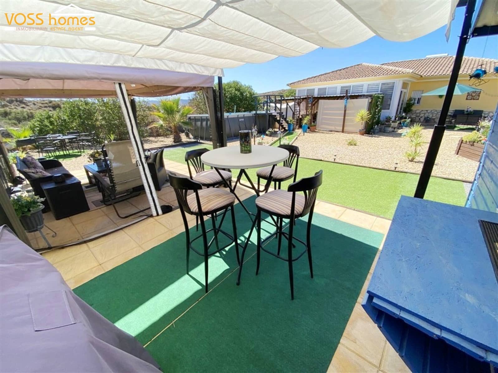 3 sovrum Villa till salu i Zurgena med pool garage - 249 950 € (Ref: 10118837)
