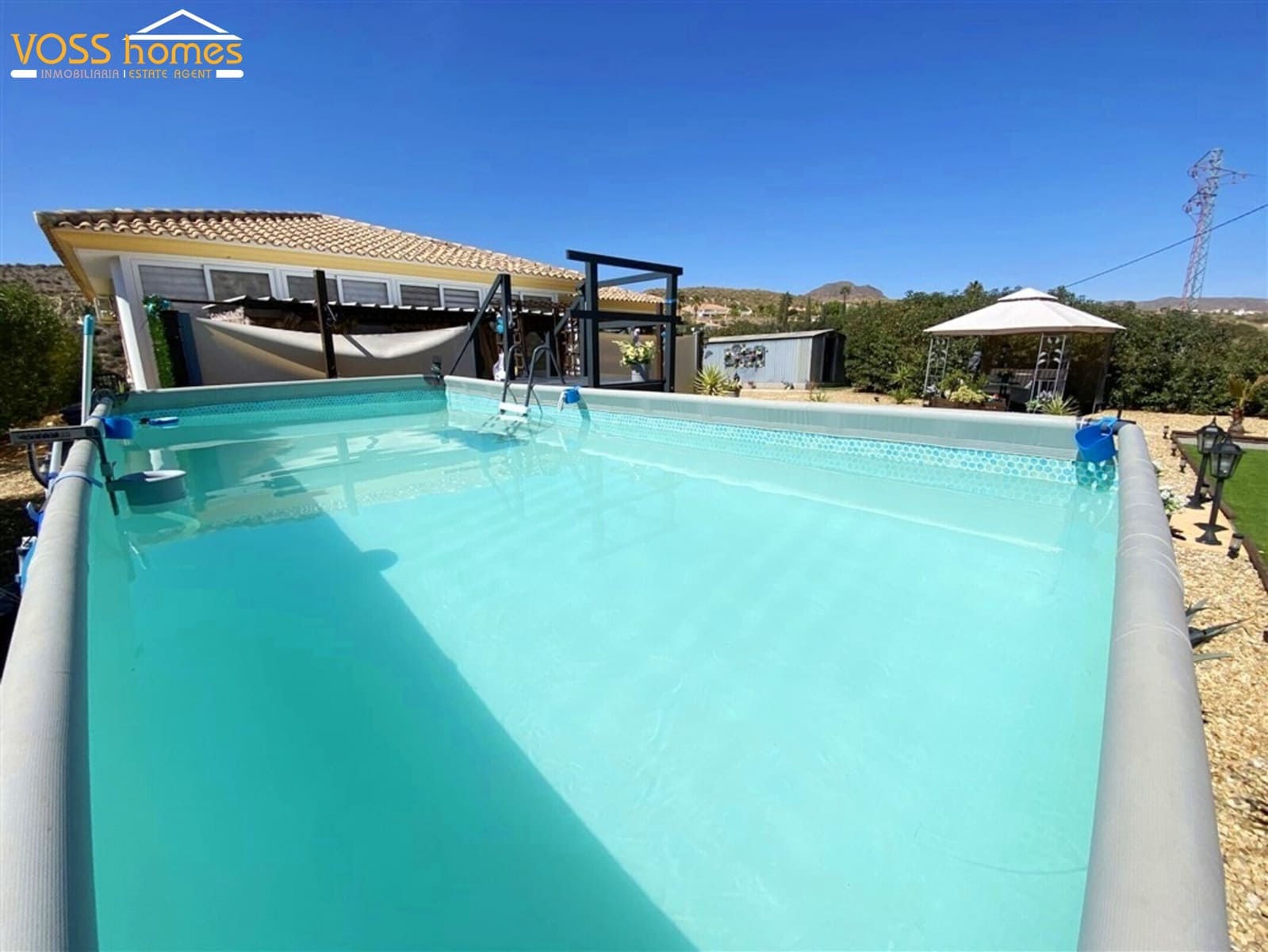 3 sovrum Villa till salu i Zurgena med pool garage - 249 950 € (Ref: 10118837)