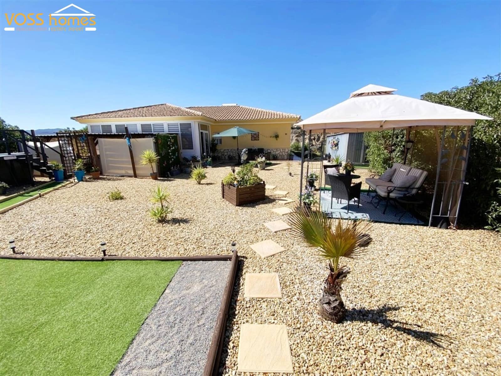 3 sovrum Villa till salu i Zurgena med pool garage - 249 950 € (Ref: 10118837)