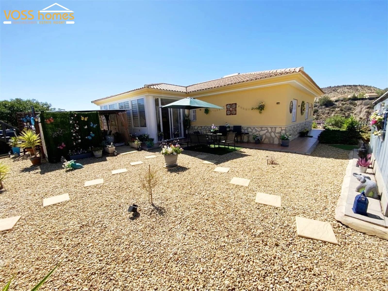 3 sovrum Villa till salu i Zurgena med pool garage - 249 950 € (Ref: 10118837)