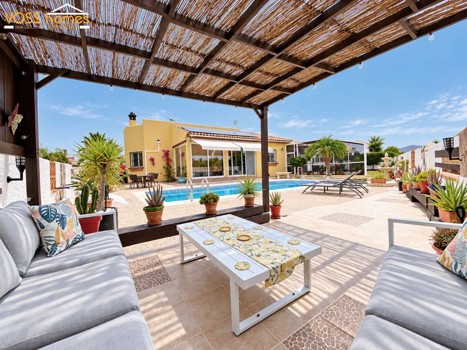 3 slaapkamer Villa te koop in Huercal-Overa met zwembad garage - € 284.995 (Ref: 10123519)