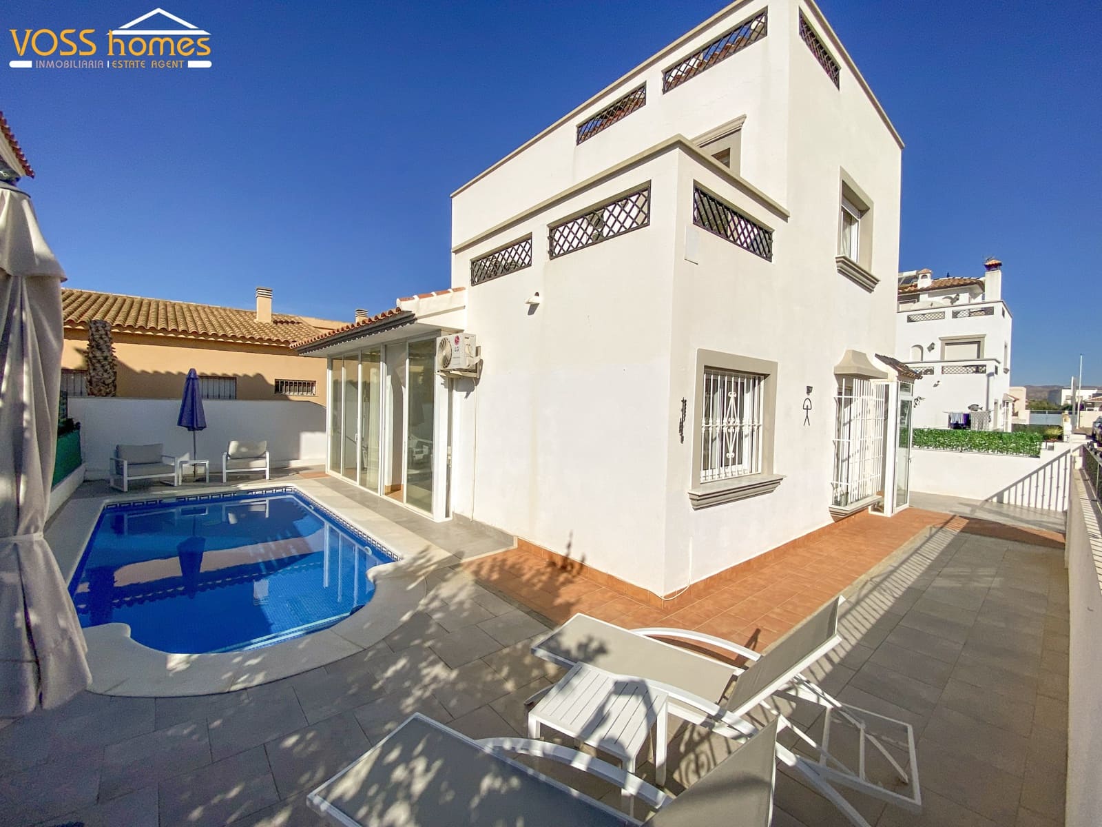 3 camera da letto Villa in vendita in Huercal-Overa con piscina - 234.995 € (Rif: 10123520)
