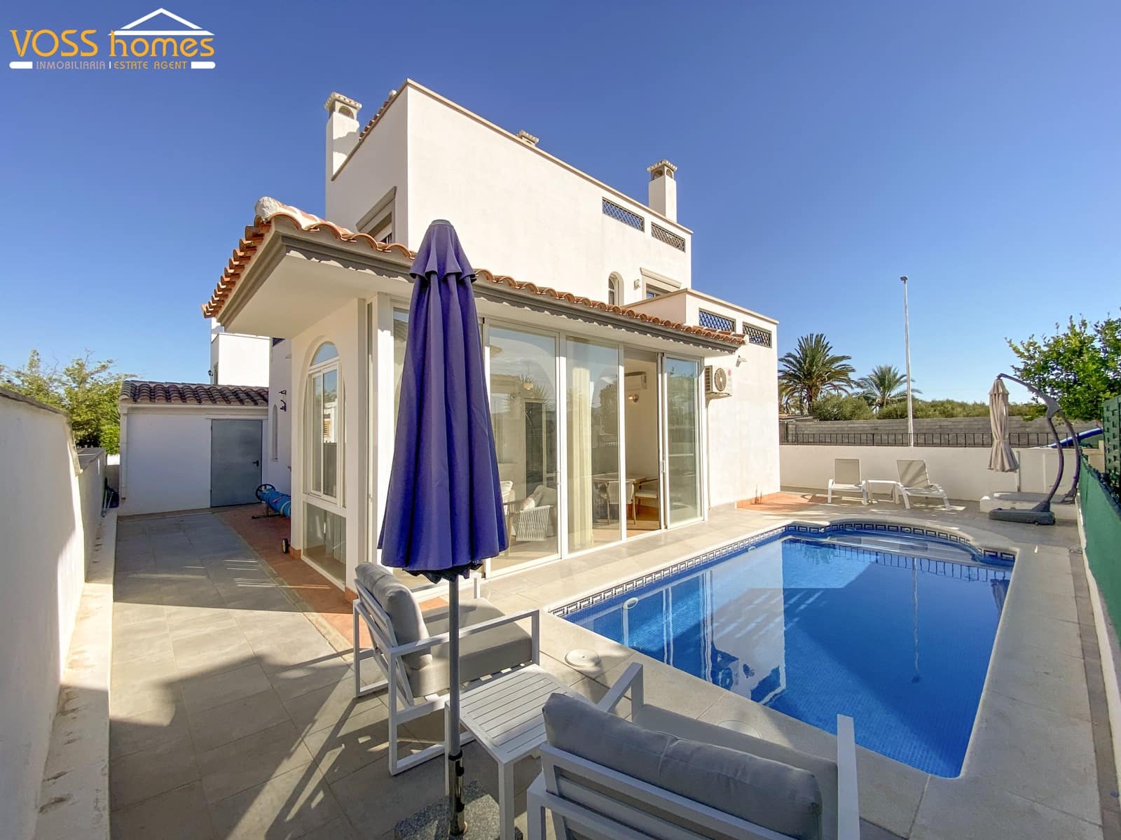 3 camera da letto Villa in vendita in Huercal-Overa con piscina - 234.995 € (Rif: 10123520)
