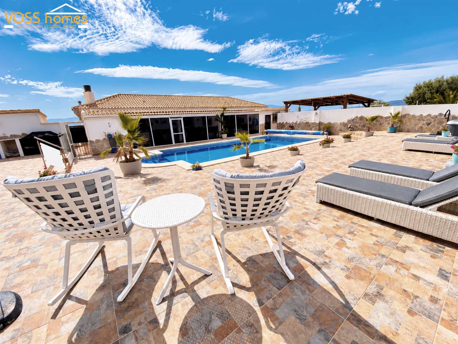 4 sovrum Villa till salu i Albox med pool garage - 395 000 € (Ref: 10133030)