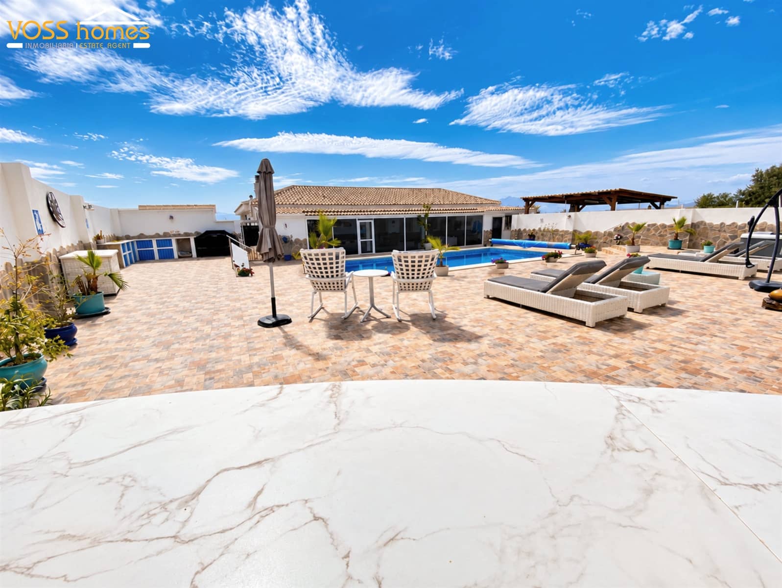 4 sovrum Villa till salu i Albox med pool garage - 395 000 € (Ref: 10133030)