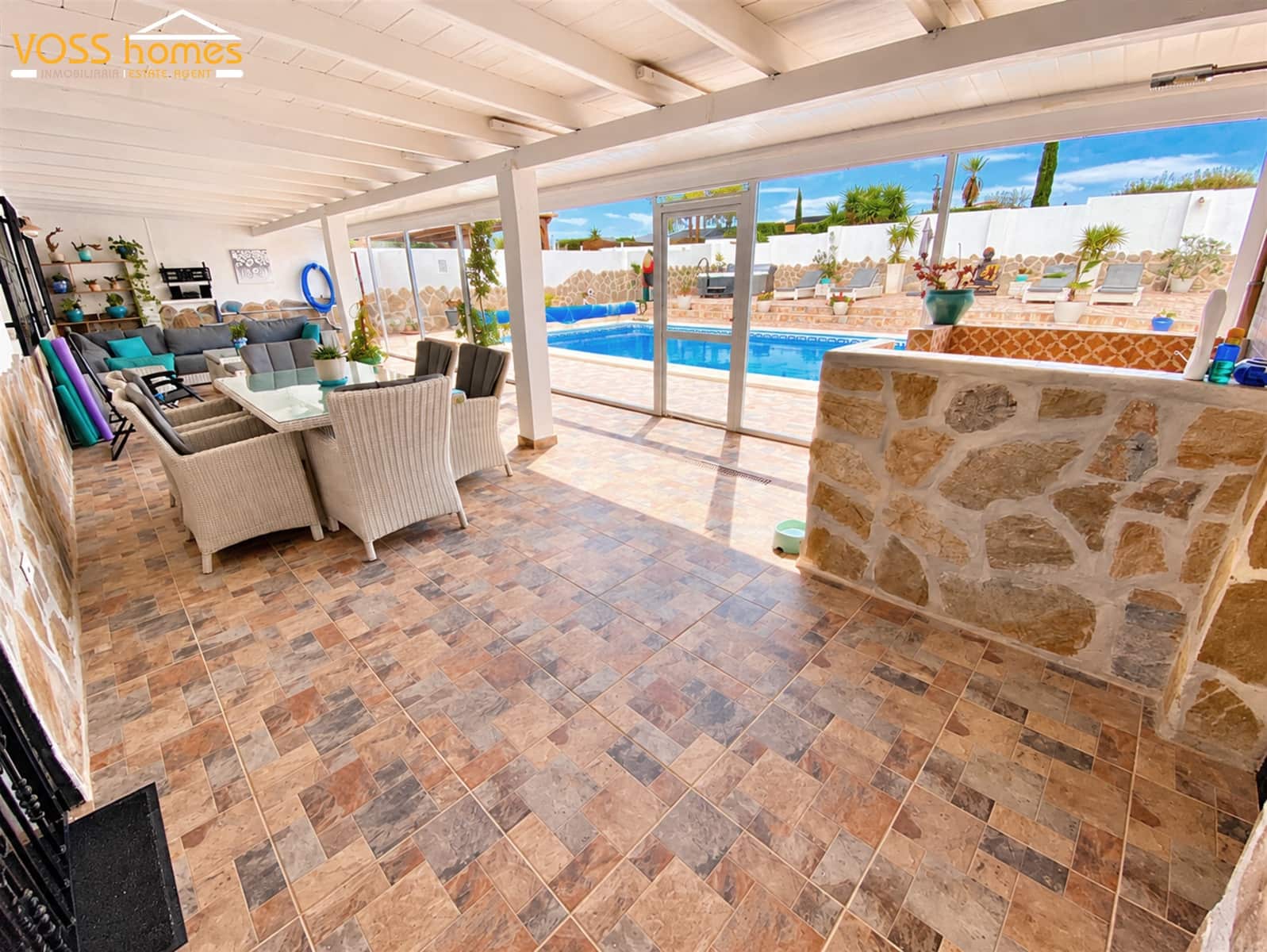 4 sovrum Villa till salu i Albox med pool garage - 395 000 € (Ref: 10133030)