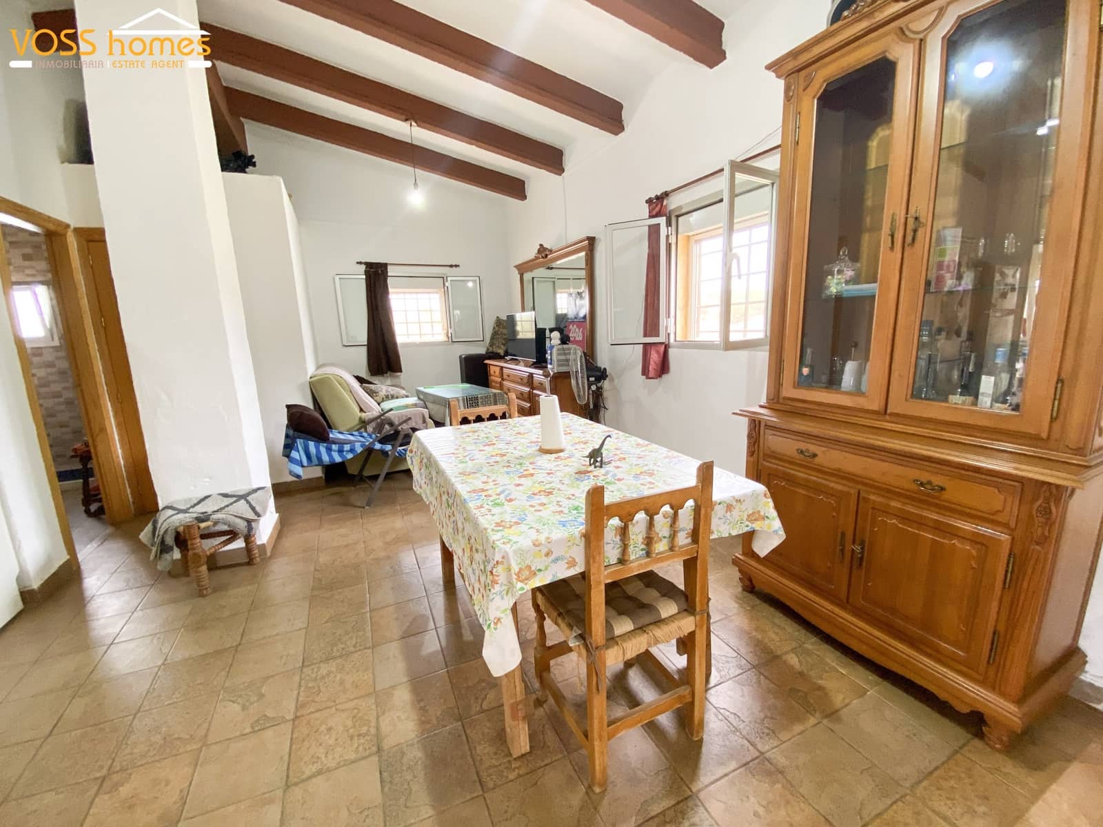 2 soveværelse Finca/Landehus til salg i Huercal-Overa med swimmingpool garage - € 159.950 (Ref: 10136050)