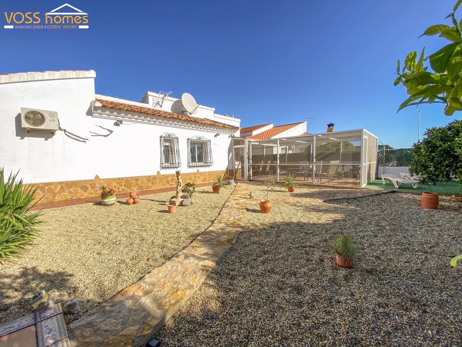 2 sypialnia Willa na sprzedaż w Huercal-Overa z garażem - 169 950 € (Ref: 10145666)