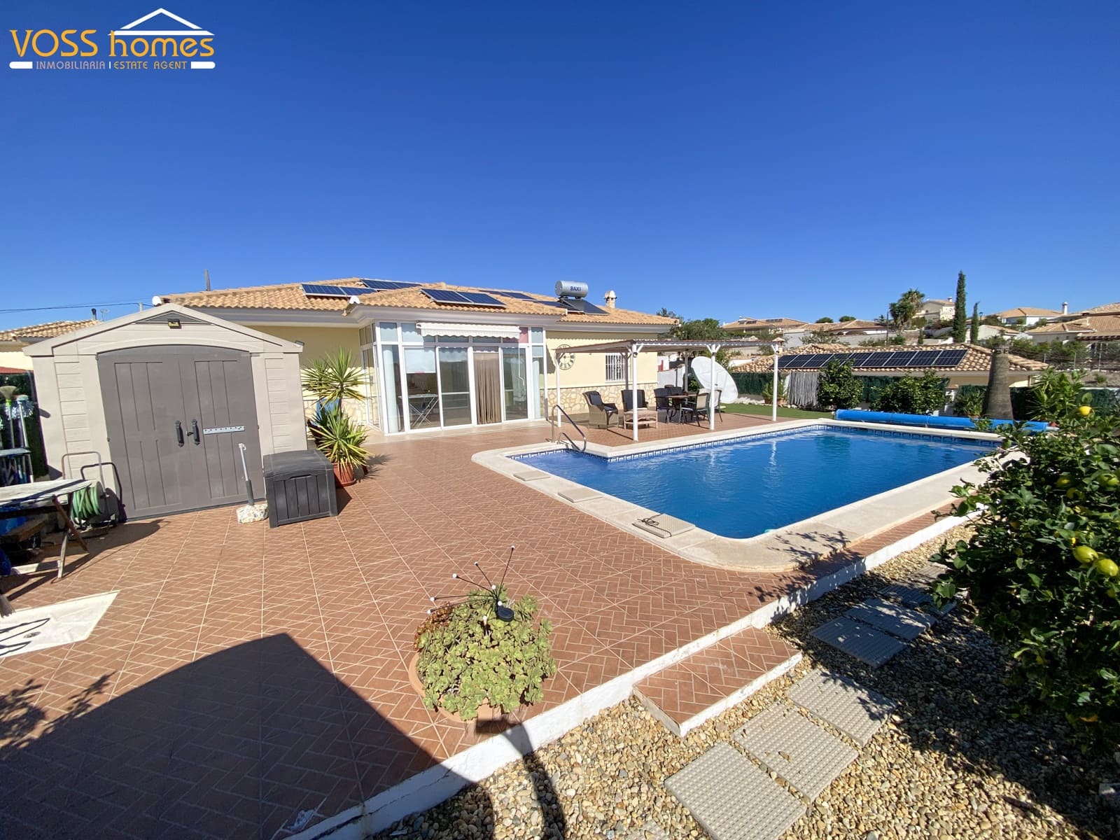 3 bedroom Villa for sale in Zurgena with pool garage - € 284,950 (Ref: 10179781)