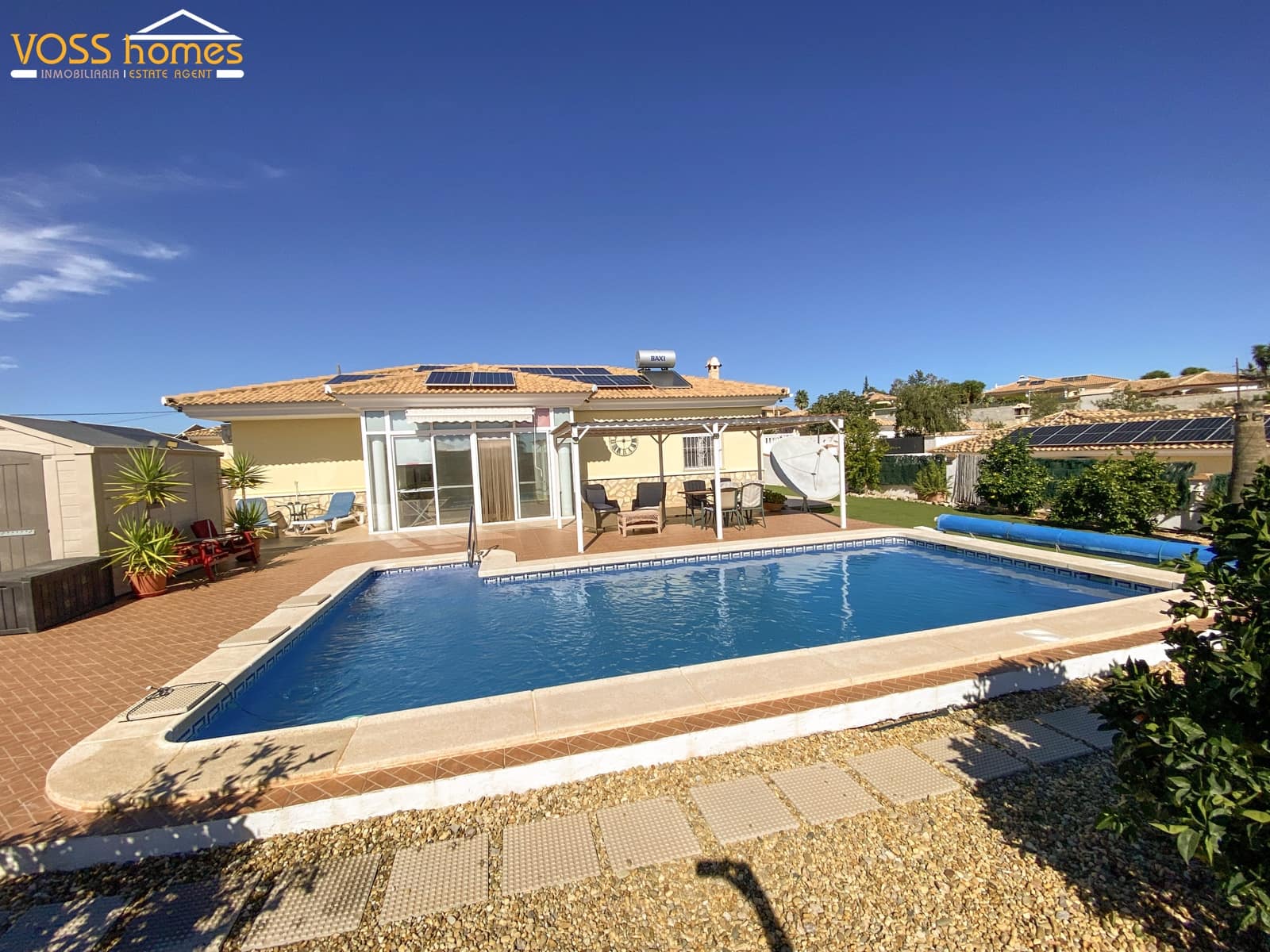 3 bedroom Villa for sale in Zurgena with pool garage - € 284,950 (Ref: 10179781)