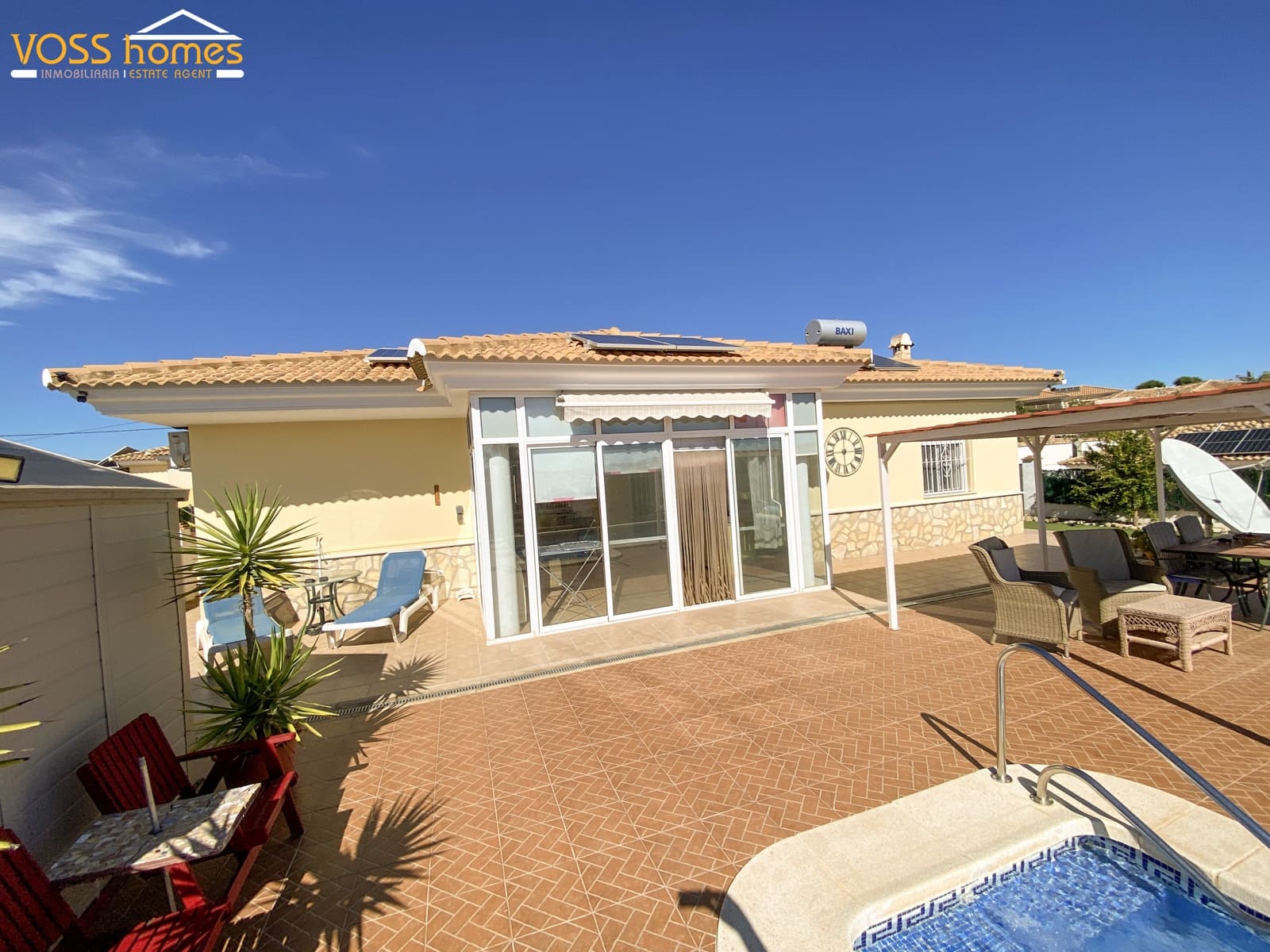 3 bedroom Villa for sale in Zurgena with pool garage - € 284,950 (Ref: 10179781)