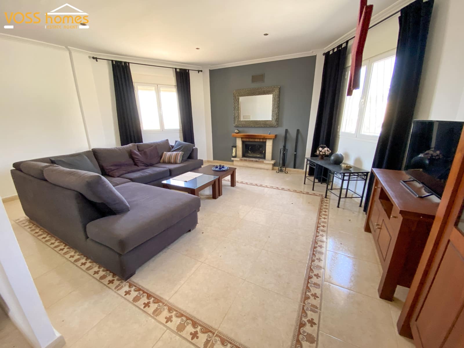 4 soveværelse Villa til salg i Huercal-Overa med swimmingpool - € 319.950 (Ref: 5349536)