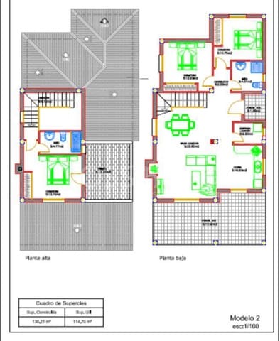 3 soveværelse Villa til salg i Huércal-Overa med swimmingpool - € 216.000 (Ref: 5349788)