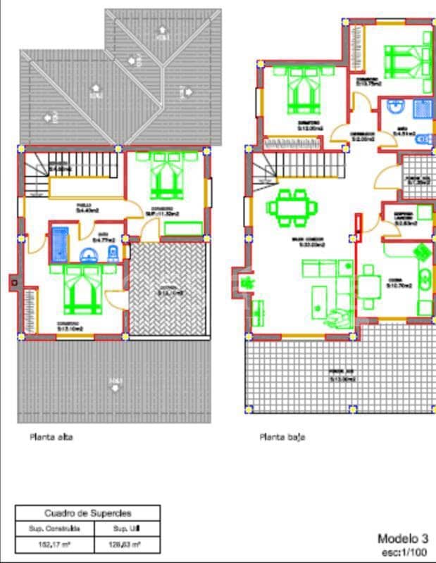 3 soveværelse Villa til salg i Huercal-Overa med swimmingpool - € 230.000 (Ref: 5349800)