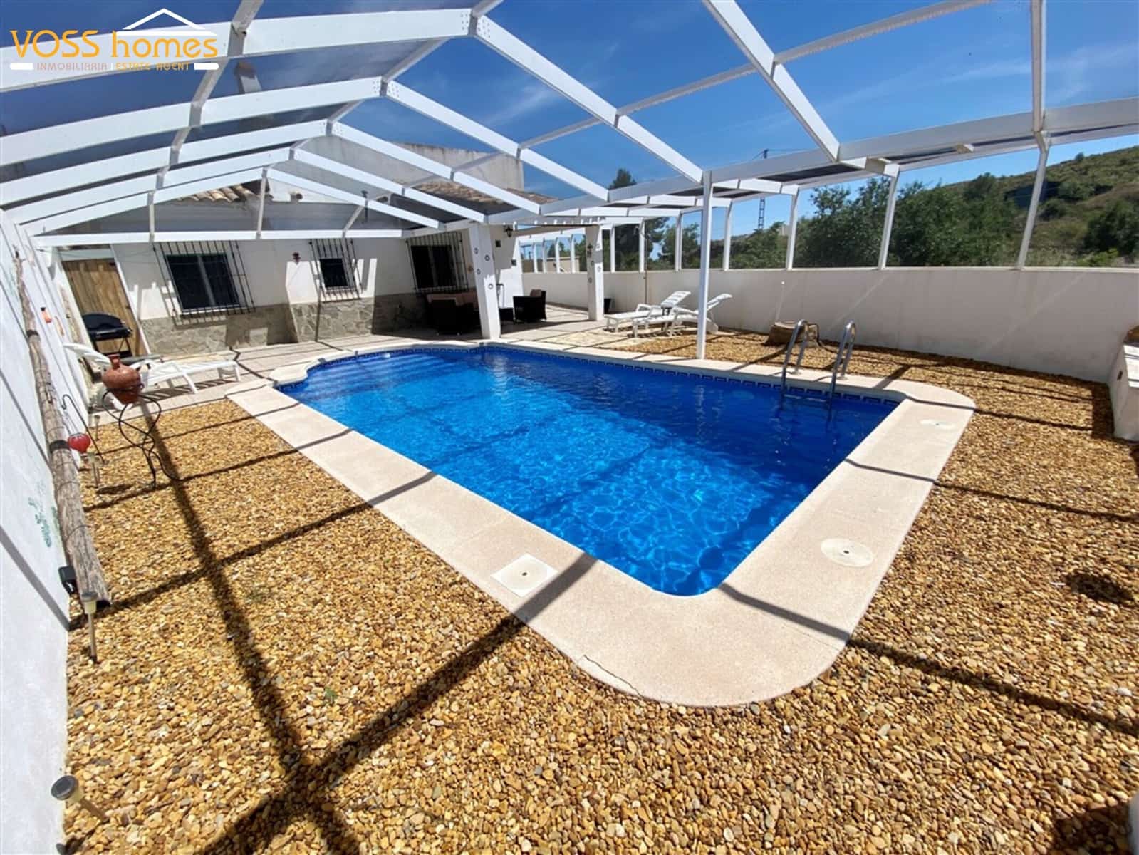 3 bedroom Villa for sale in Huercal-Overa with pool - € 244,950 (Ref: 9186122)