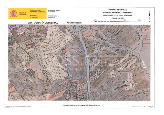 Grond te koop in Huércal-Overa - € 29.950 (Ref: 9279601)