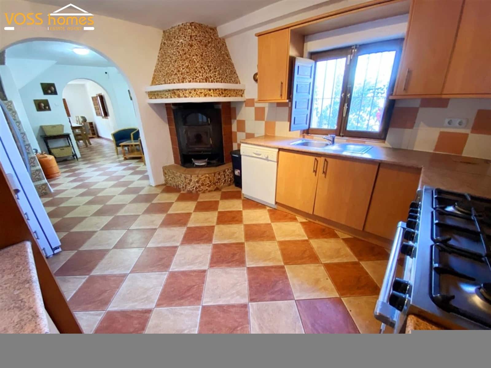 4 soveværelse Finca/Landehus til salg i Huercal-Overa med swimmingpool - € 289.950 (Ref: 9388451)