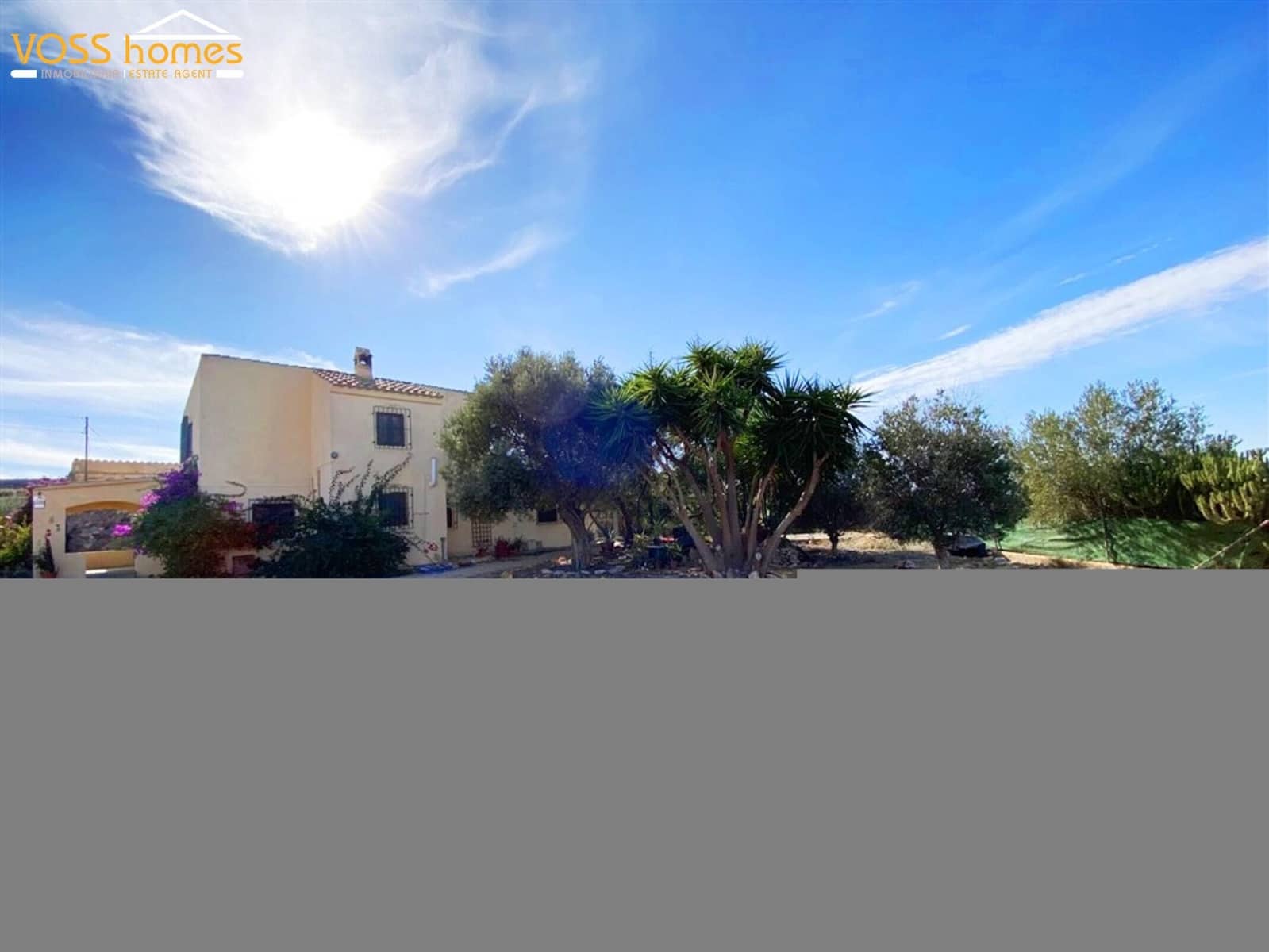 4 soveværelse Finca/Landehus til salg i Huercal-Overa med swimmingpool - € 289.950 (Ref: 9388451)