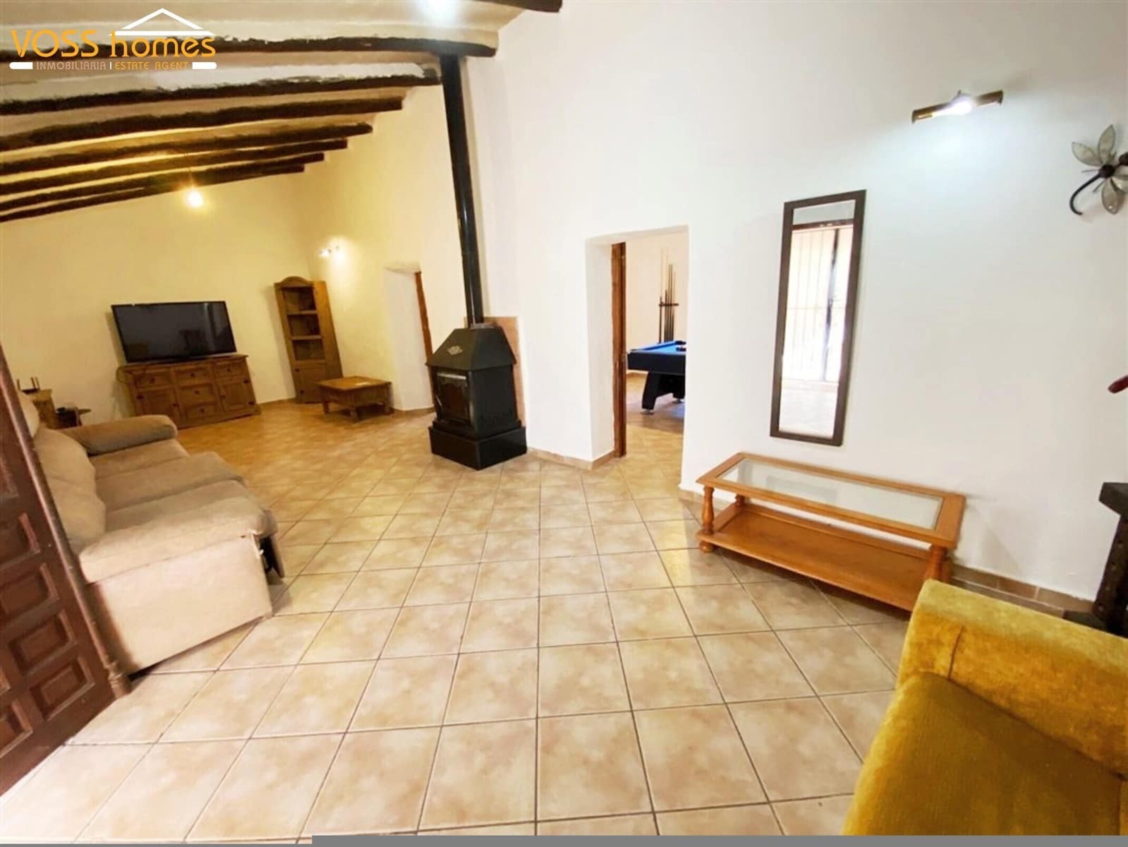 4 soveværelse Finca/Landehus til salg i Huercal-Overa med swimmingpool - € 289.950 (Ref: 9388451)