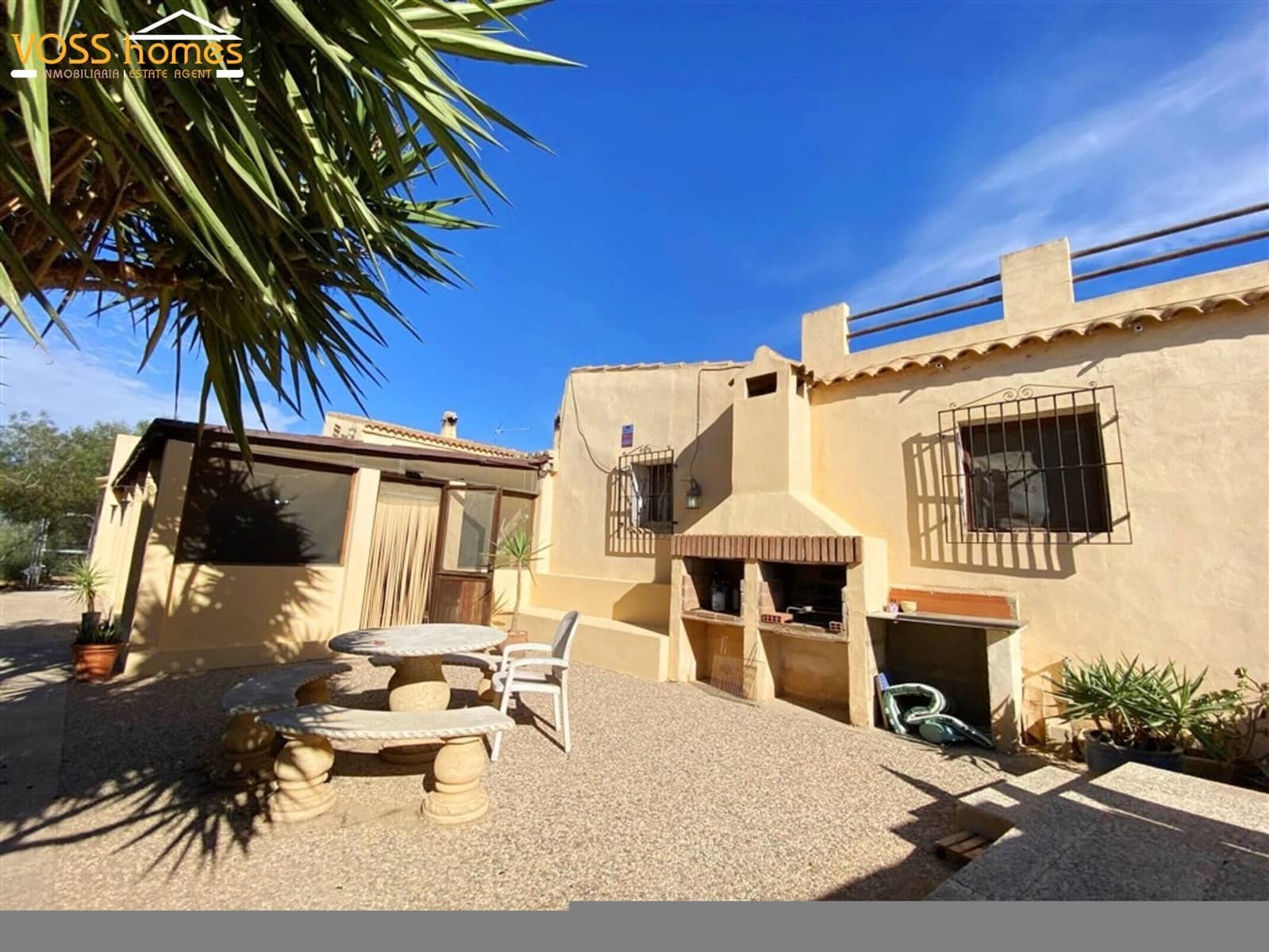 4 soveværelse Finca/Landehus til salg i Huercal-Overa med swimmingpool - € 289.950 (Ref: 9388451)