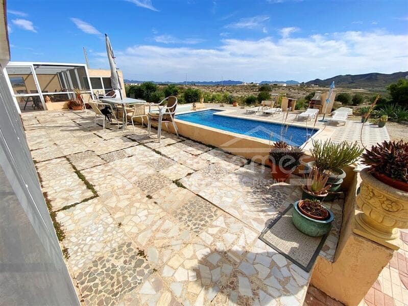 6 chambre Finca/Maison de Campagne à vendre à Huercal-Overa avec piscine - 289 950 € (Ref: 9389931)