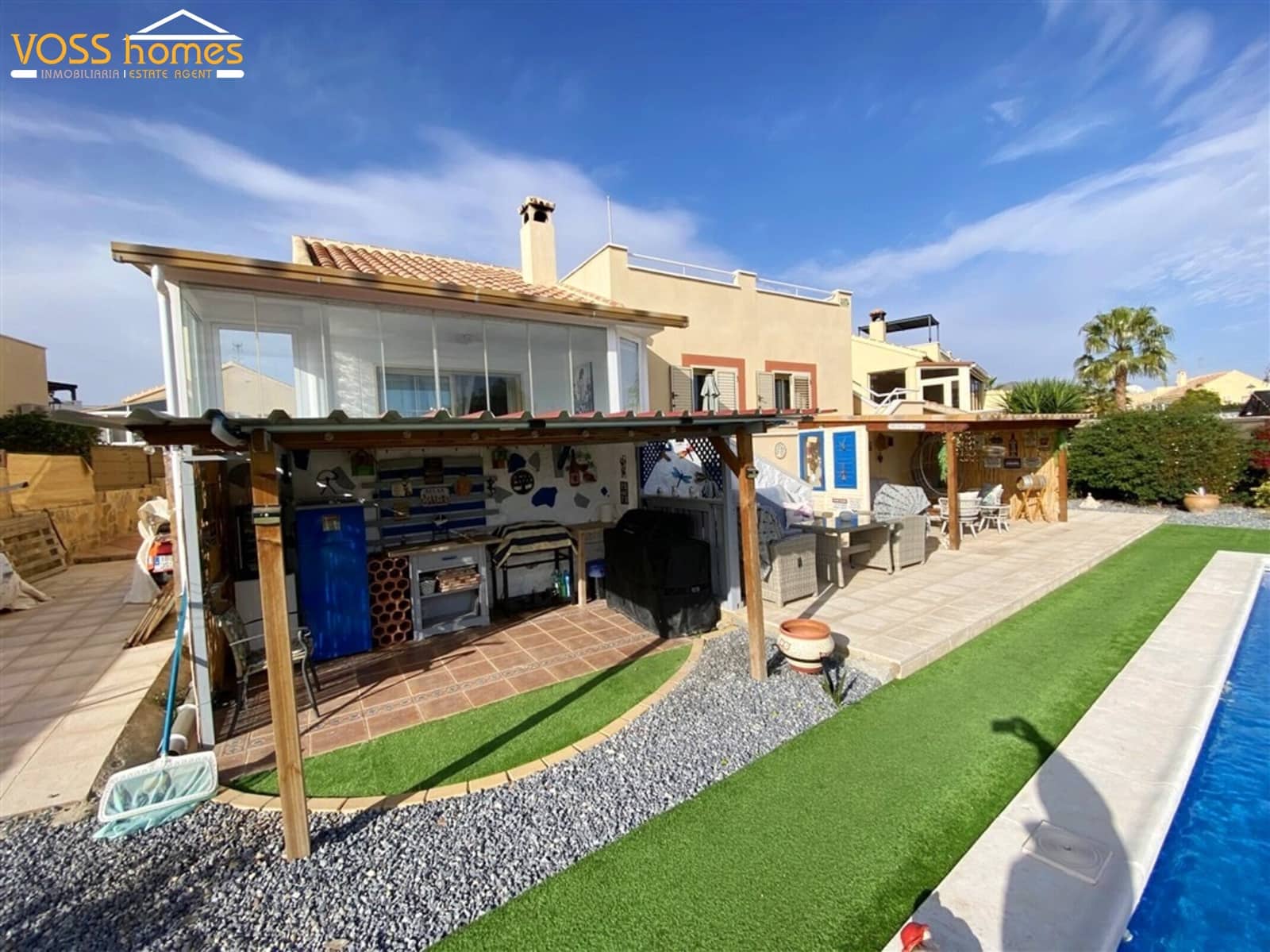 3 soveværelse Villa til salg i La Alfoquia med swimmingpool - € 274.950 (Ref: 9451388)