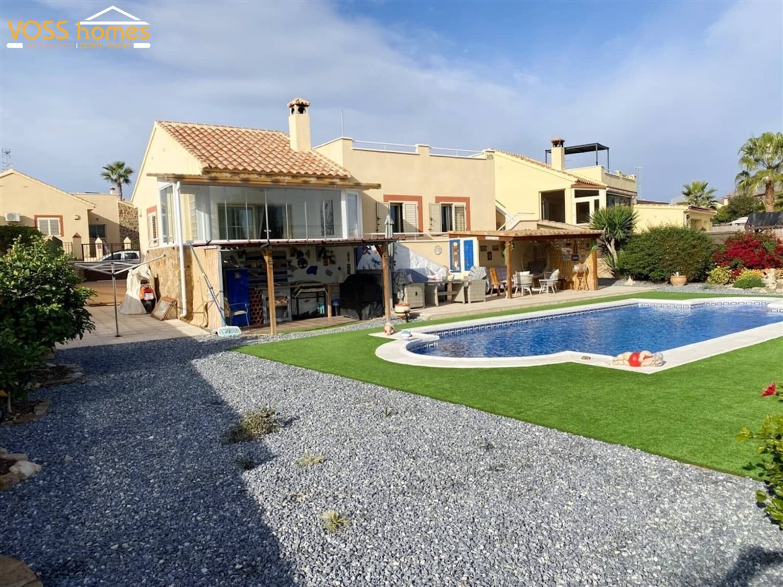 3 soveværelse Villa til salg i La Alfoquia med swimmingpool - € 274.950 (Ref: 9451388)