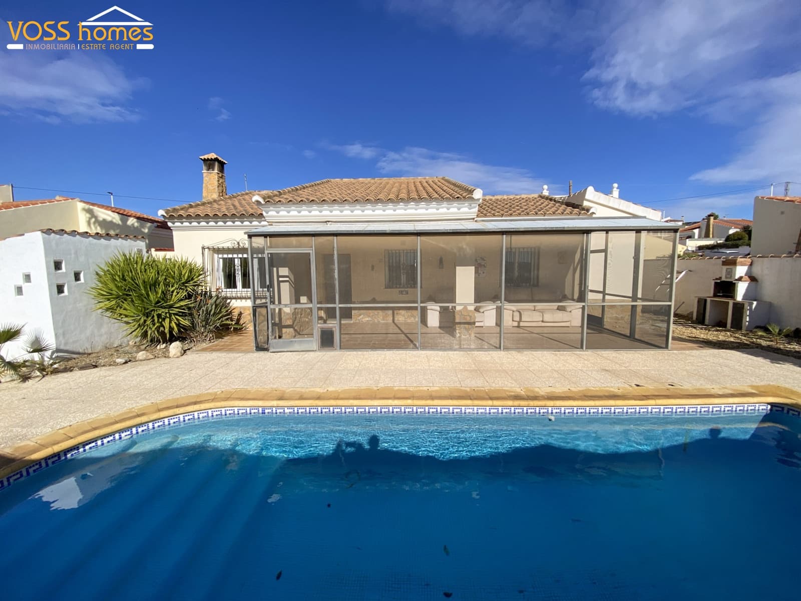 Chalet de 2 habitaciones en Huércal-Overa en venta con piscina - 169.950 € (Ref: 9494743)