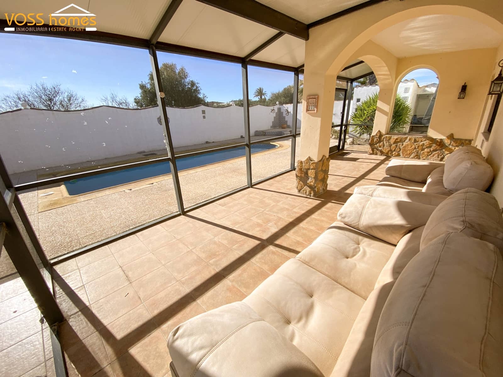 Chalet de 2 habitaciones en Huércal-Overa en venta con piscina - 169.950 € (Ref: 9494743)
