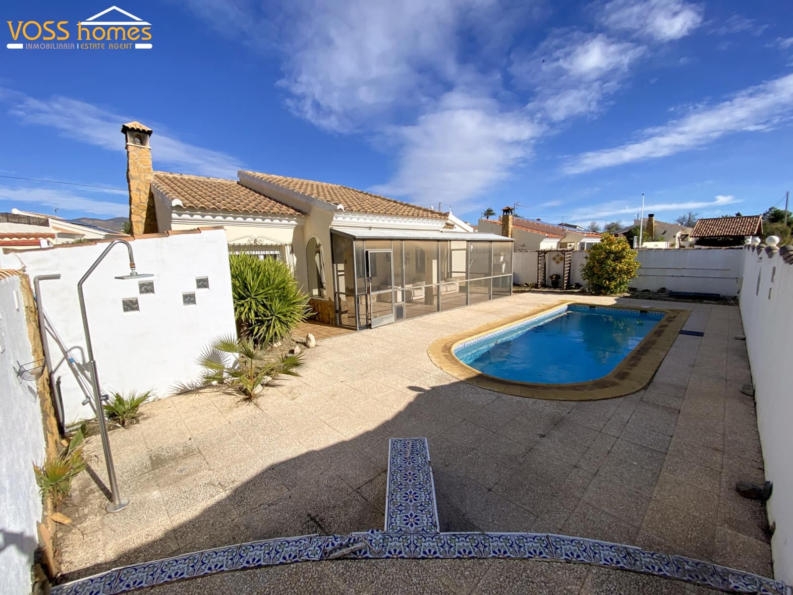 Chalet de 2 habitaciones en Huércal-Overa en venta con piscina - 169.950 € (Ref: 9494743)