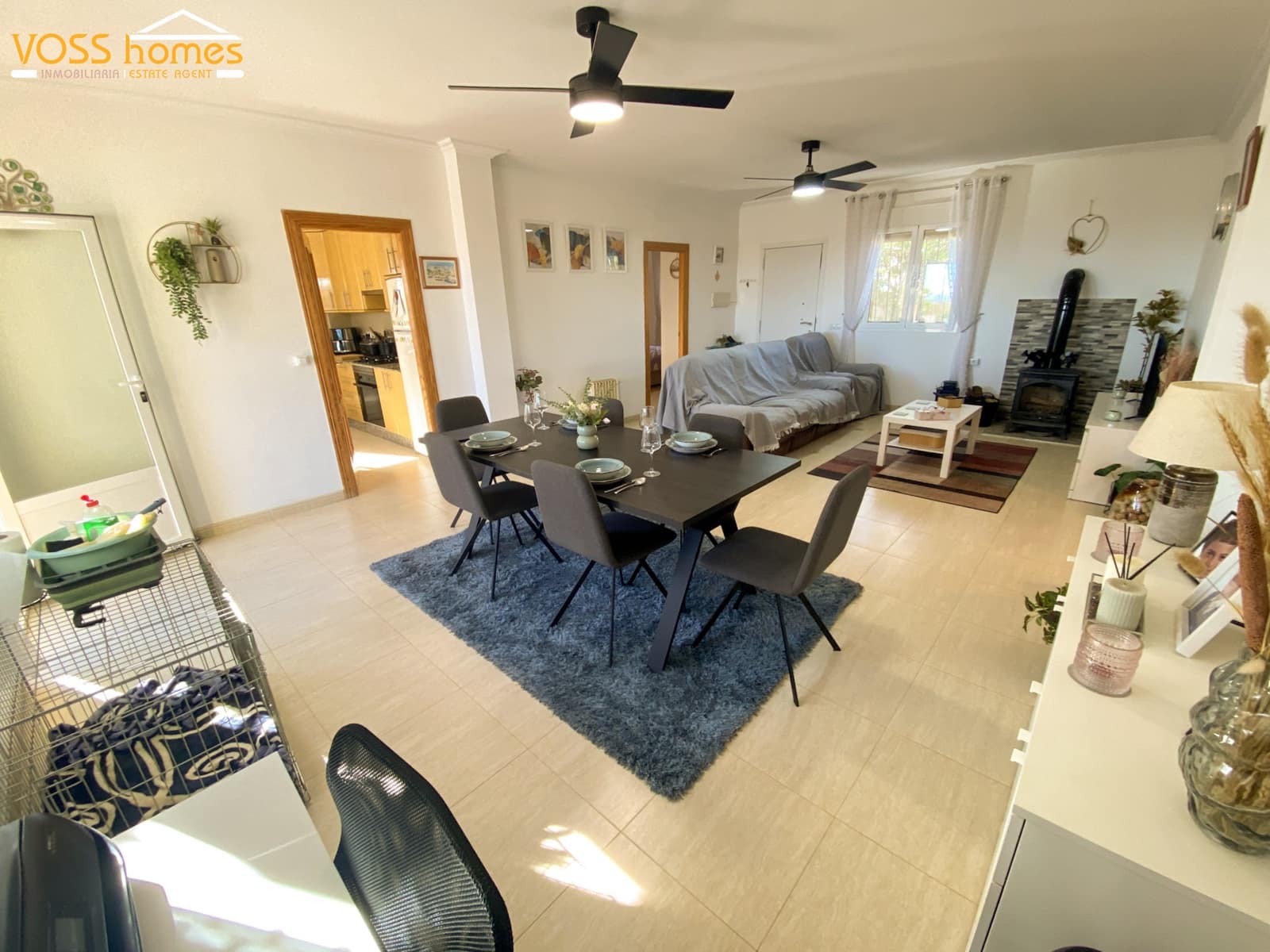 3 bedroom Villa for sale in Huercal-Overa with pool - € 274,950 (Ref: 9500343)